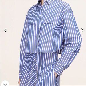 Rebecca Taylor Marseille Striped Blouse